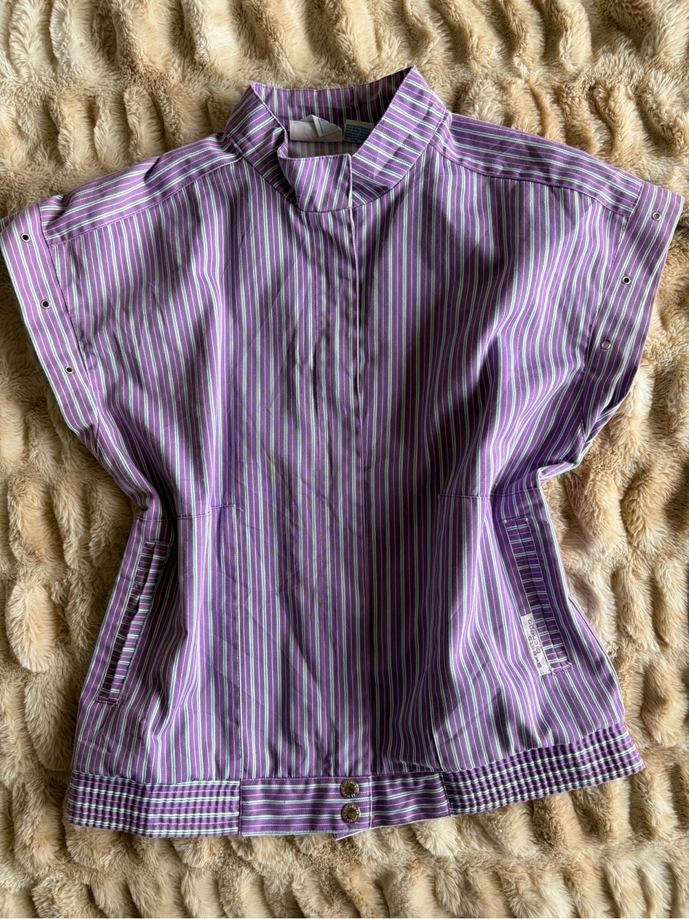 Vintage Striped Jacket Top
